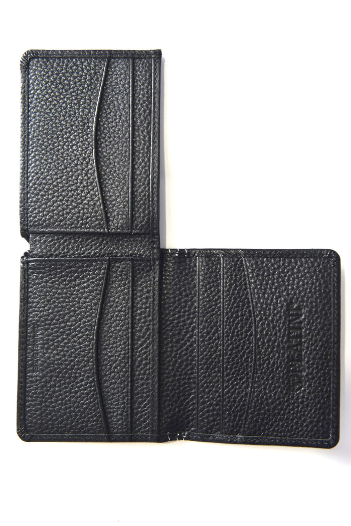Platini Men's Genuine Leather Wallet- Black
