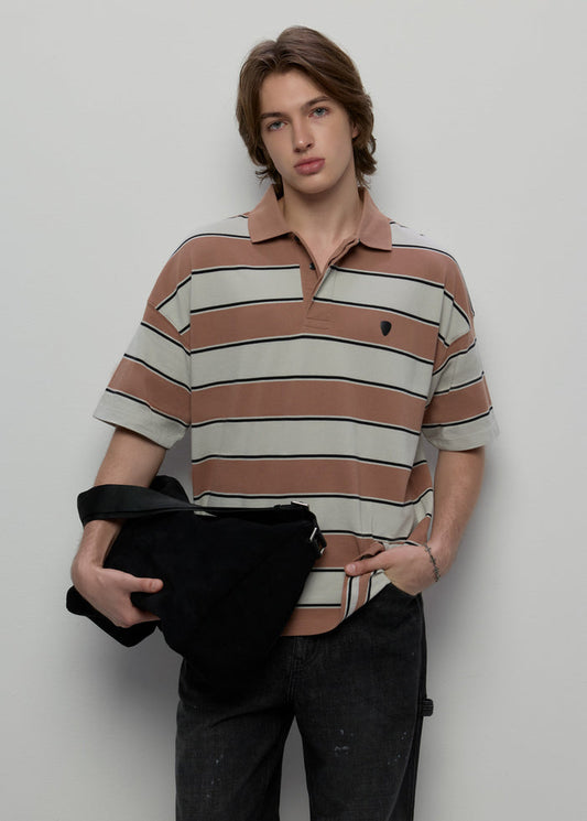 PRINTED POLO SHIRT