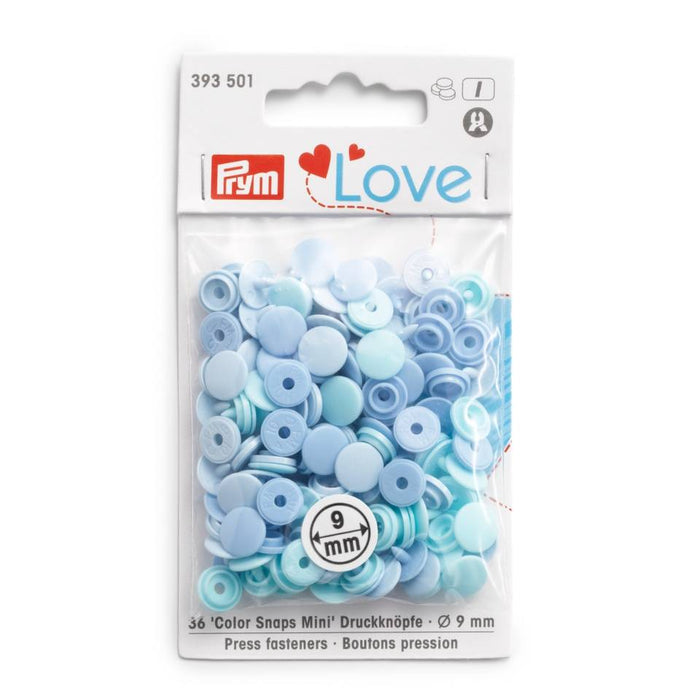 Prym Love: Color Snap Fastener: 9 mm - Snaps
