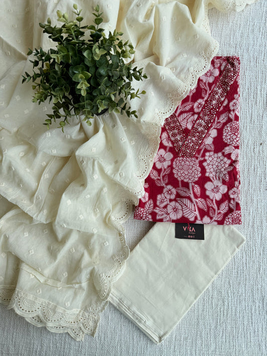 Pure cotton salwar suit set
