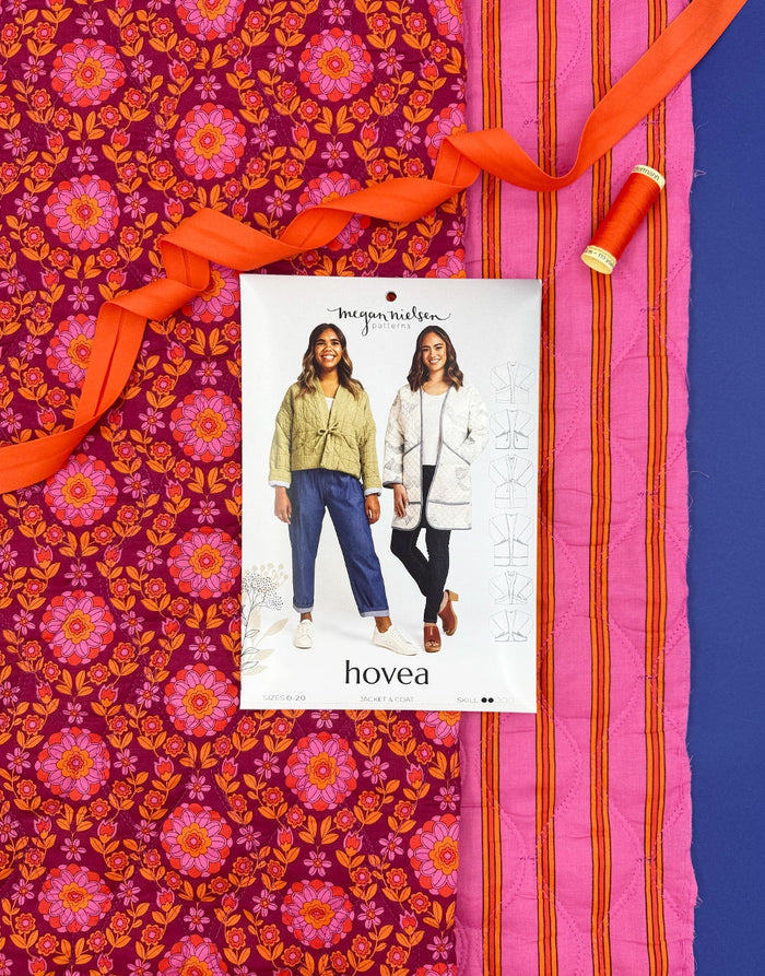 Quilted Hovea Jacket Complete Dressmaking Kit, Megan Nielson