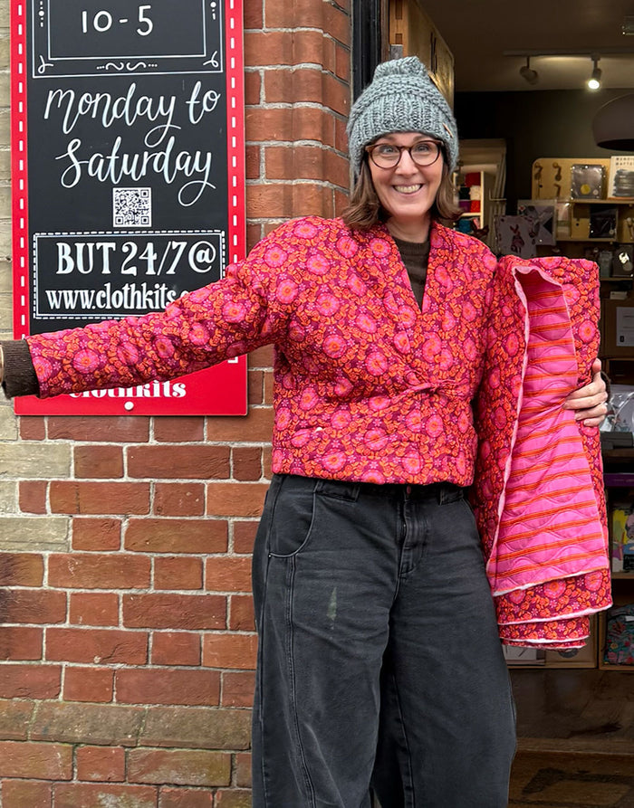 Quilted Hovea Jacket Complete Dressmaking Kit, Megan Nielson