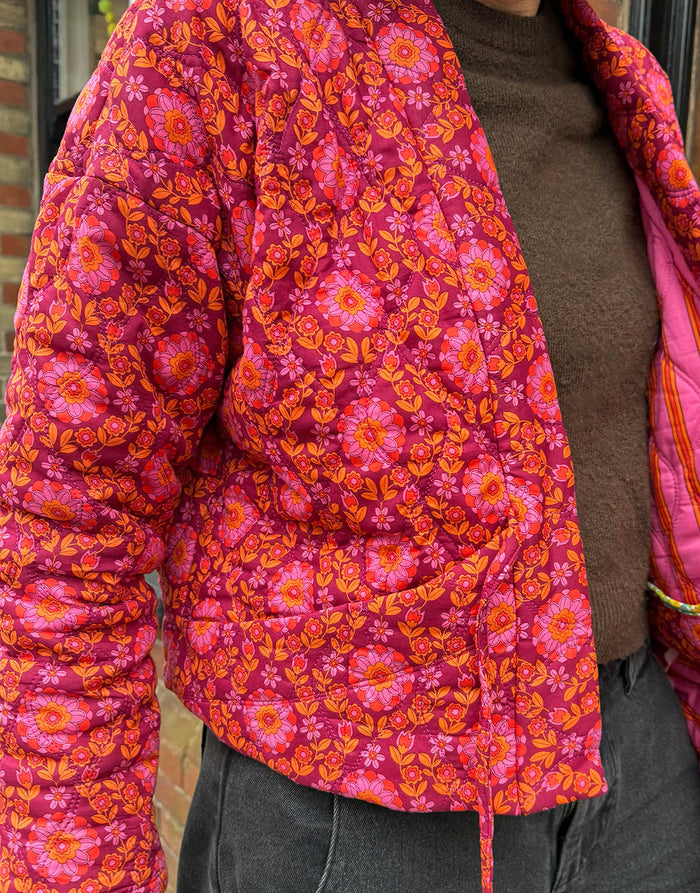 Quilted Hovea Jacket Complete Dressmaking Kit, Megan Nielson