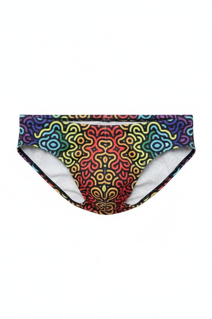 RAINBOW MAZE SWIM BRIEF