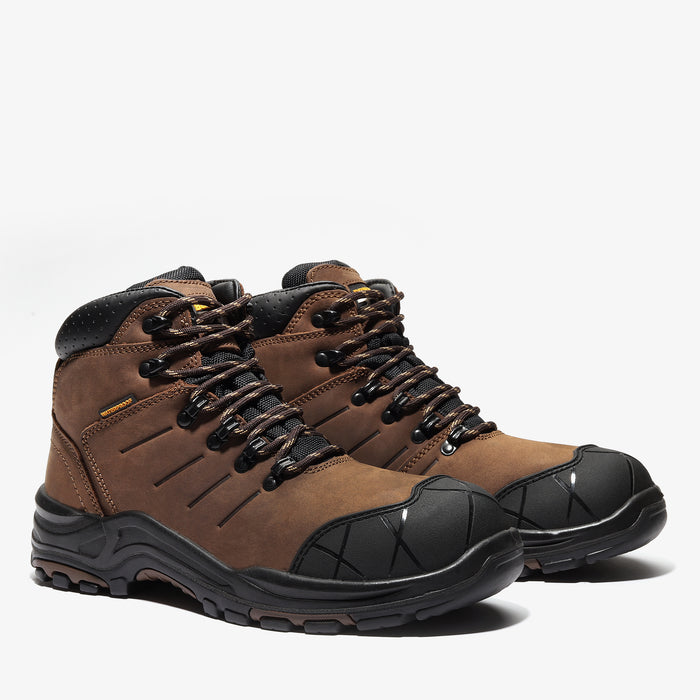 Ranger Pro 6" Men's Waterproof Work Boot - Dark Brown