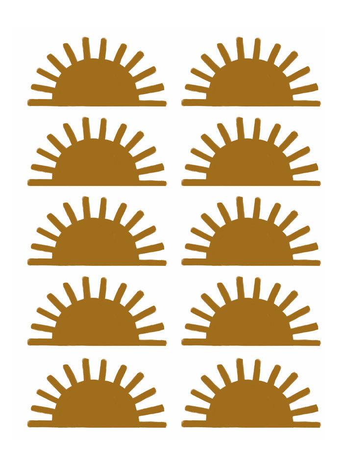 Rise & Shine, Decal