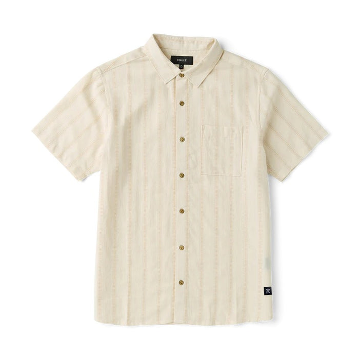 ROARK CROSSWINDS WOVEN SHORT SLEEVE MENS BUTTON DOWN SHIRT