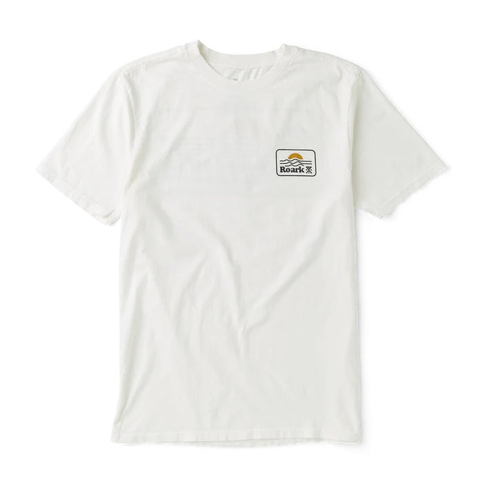 ROARK EARTH & SEA OFF WHITE MENS T-SHIRT