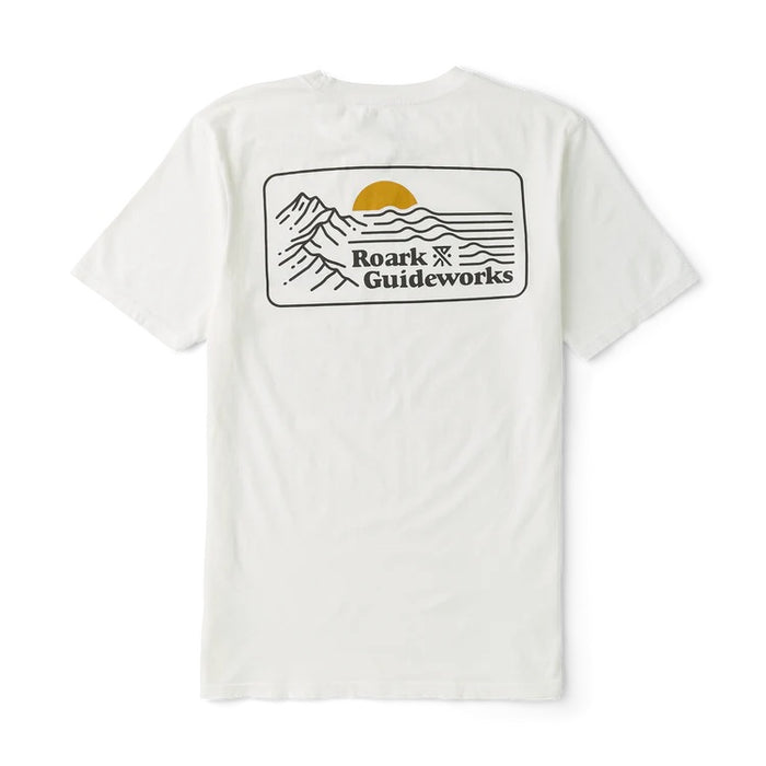 ROARK EARTH & SEA OFF WHITE MENS T-SHIRT