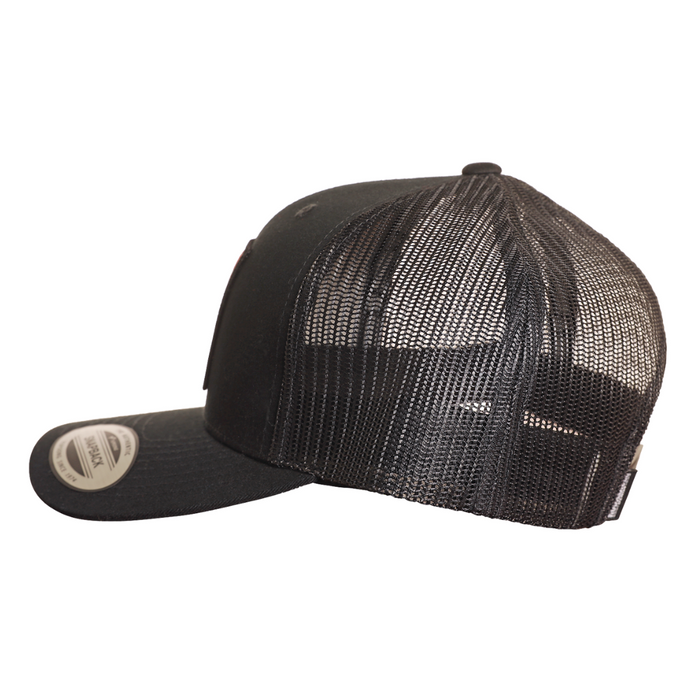Rock & Roll Denim Aztec Mexico Patch Trucker Cap