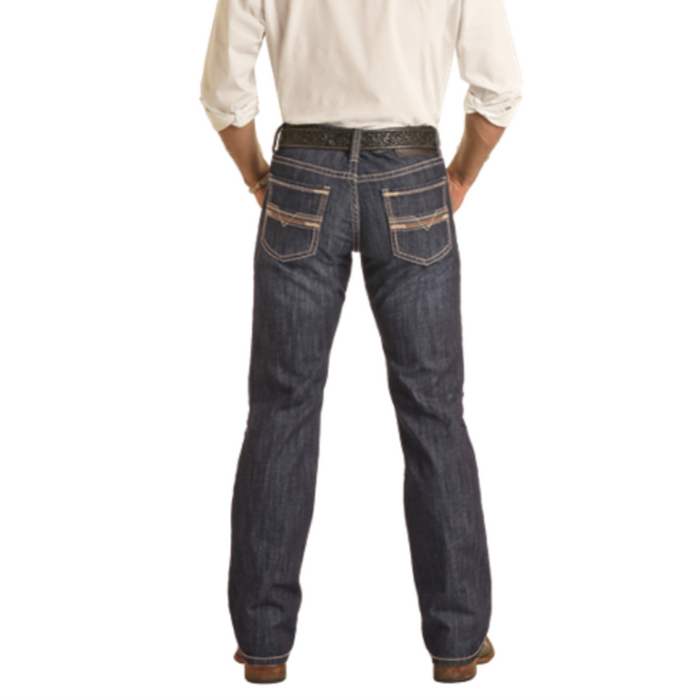 Rock & Roll Denim Revolver Slim Straight Jeans