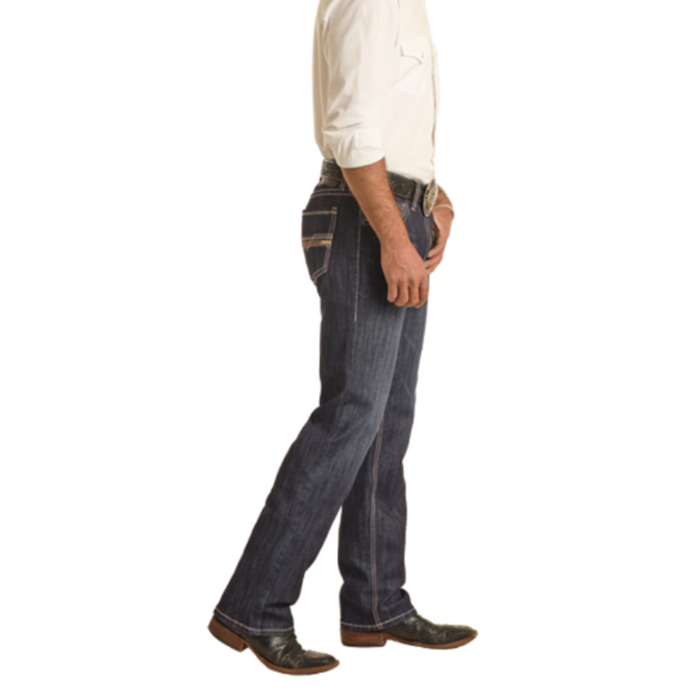 Rock & Roll Denim Revolver Slim Straight Jeans