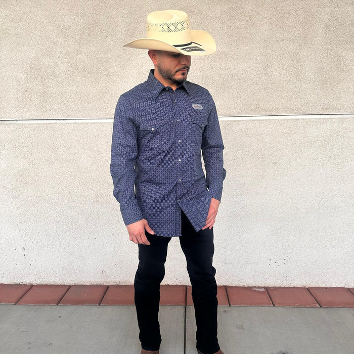 Rock & Roll Denim Tek Long Sleeve Snap Shirt