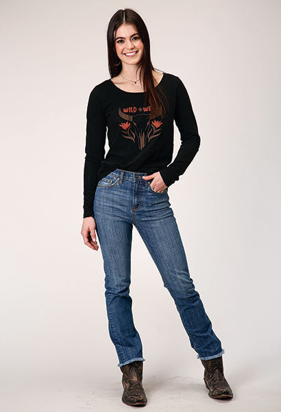 Roper "Wild West" Women's Long Sleeve