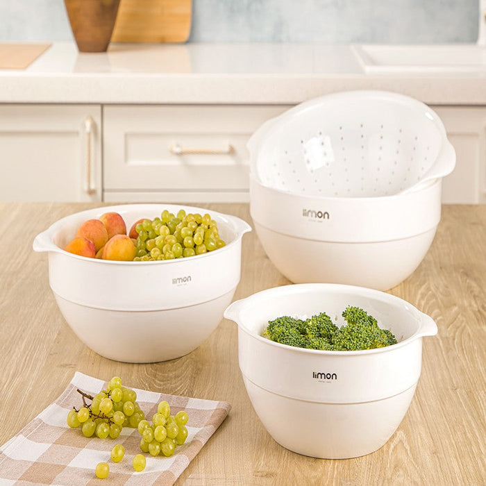 ROUND BOWL & COLANDER NO.2 .1068