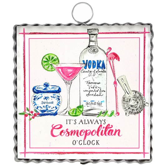 Round Top Print Mini Cosmopolitan Beck