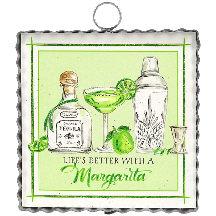 Round Top Print Mini Margarita Beck