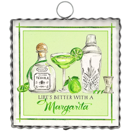 Round Top Print Mini Margarita Beck