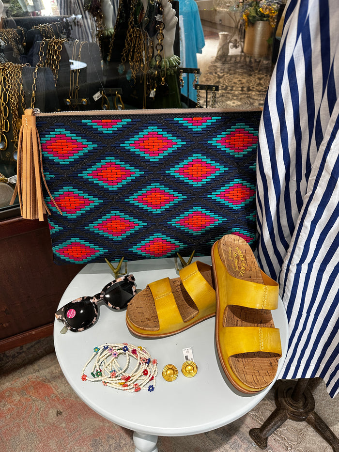 SANDAL TUTSI DUAL-BAND SLIDE