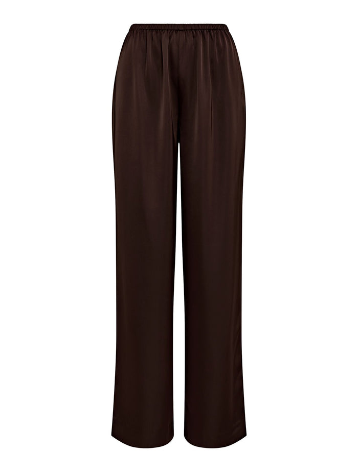 Sara Satin Wide Leg Pants Forever New