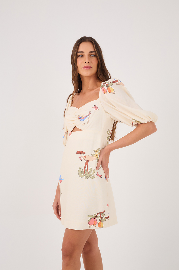 Scenes Print Mini Dress_3