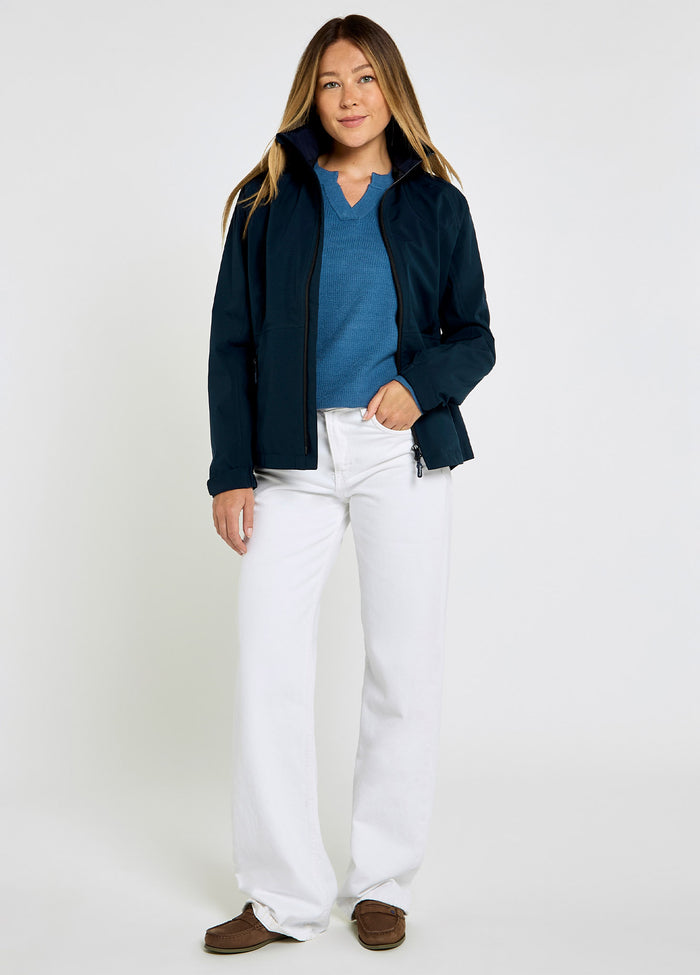 Seamills Women's Lightweight Waterproof Jacket - Navy