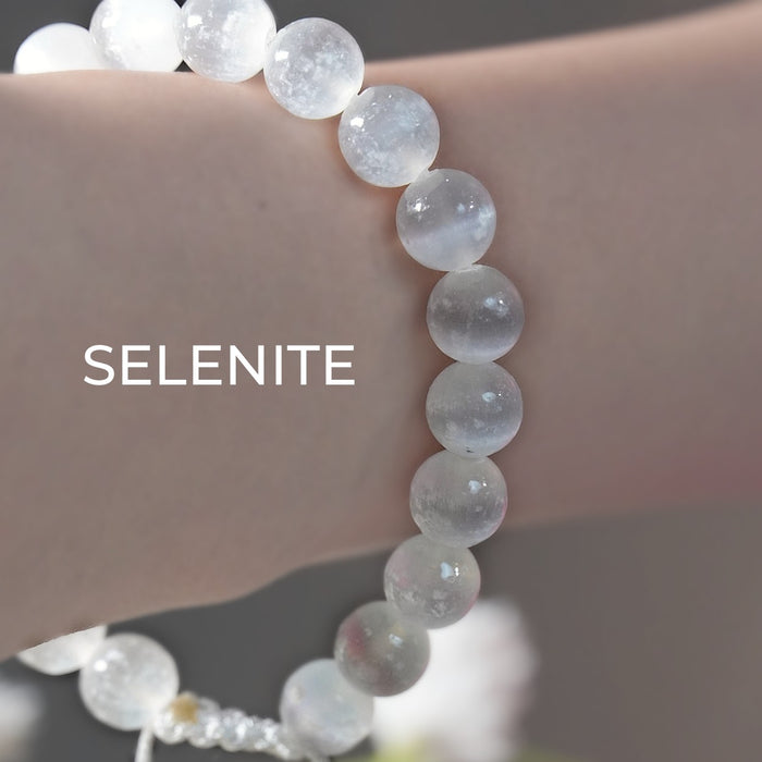 Selenite - Single Dori Bracelet