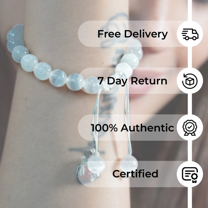Selenite - Single Dori Bracelet