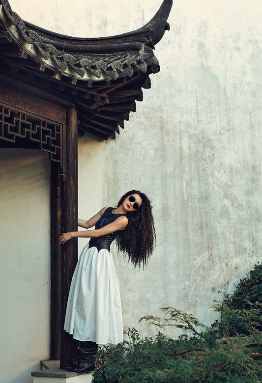 Seraphine Ruffle Midi Dress