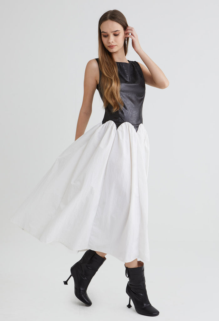 Seraphine Ruffle Midi Dress