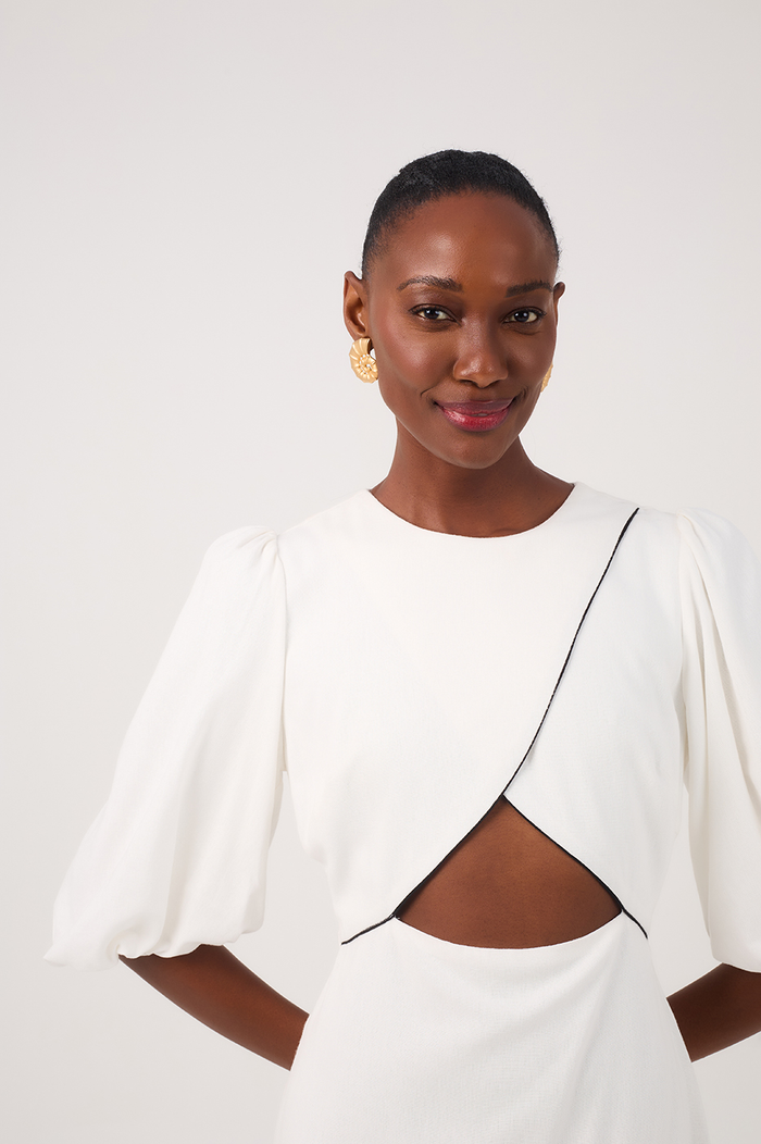 Shell Emb. Maxi Dress_4