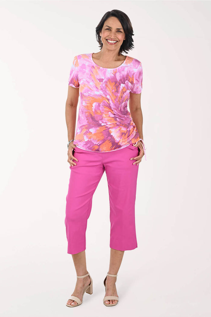 Silky Tech Capri Pant