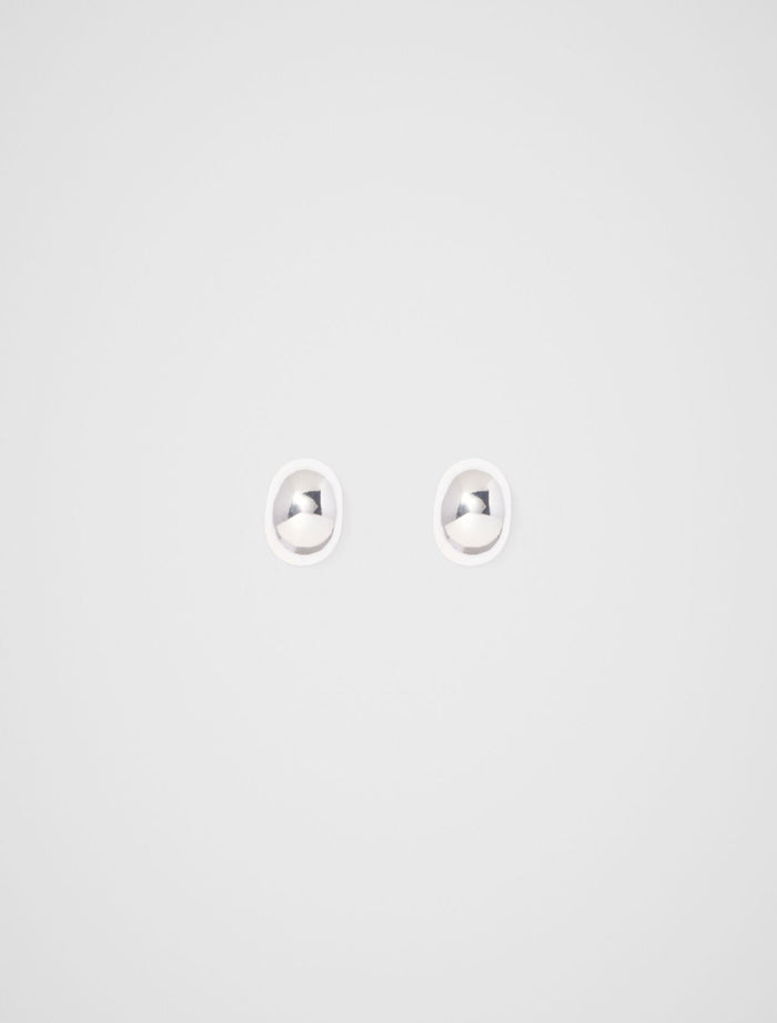 Simi Small Chunky Stud Earrings 0 Silver Forever New