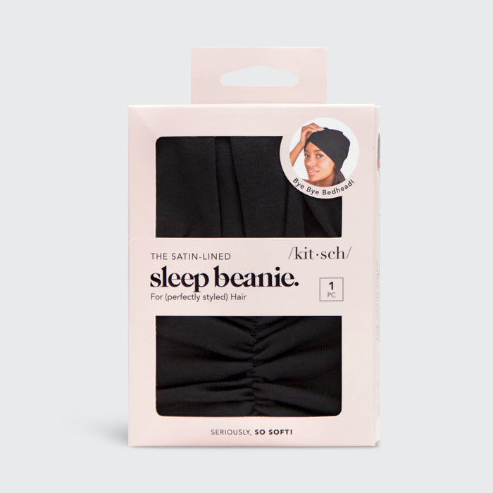 Sleep Beanie w/ Satin Lining
