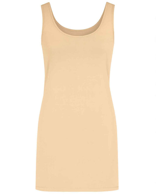 Slenderella Gaspe Full Length Slip - Beige - Slenderella