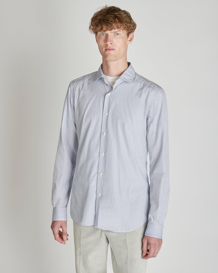Slim fit cotton shirt