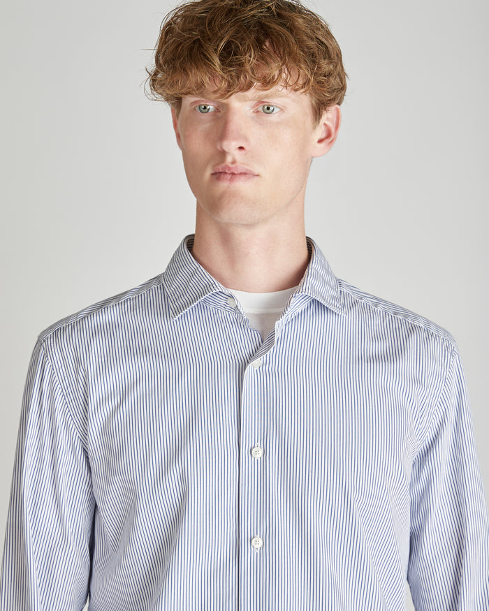 Slim fit cotton shirt