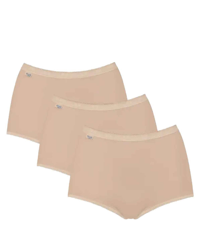 Sloggi Maxi Brief - Beige - The Classic Boutique