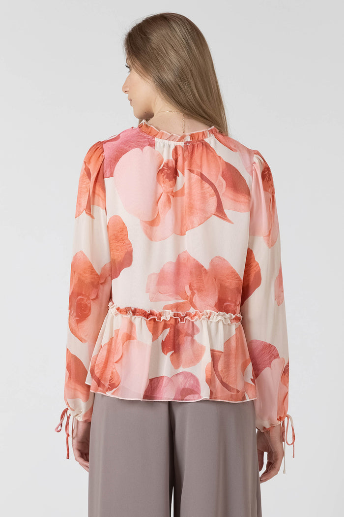 Soft Peplum Blouse