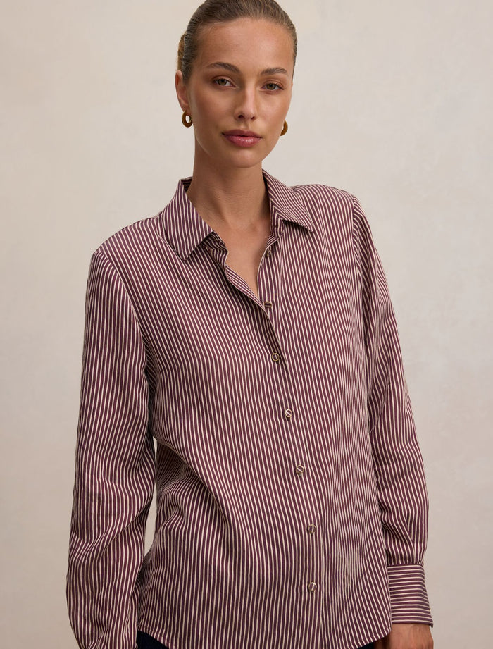 Solara Stripe Shirt Forever New