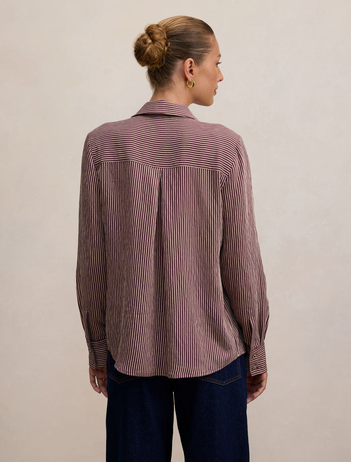 Solara Stripe Shirt Forever New
