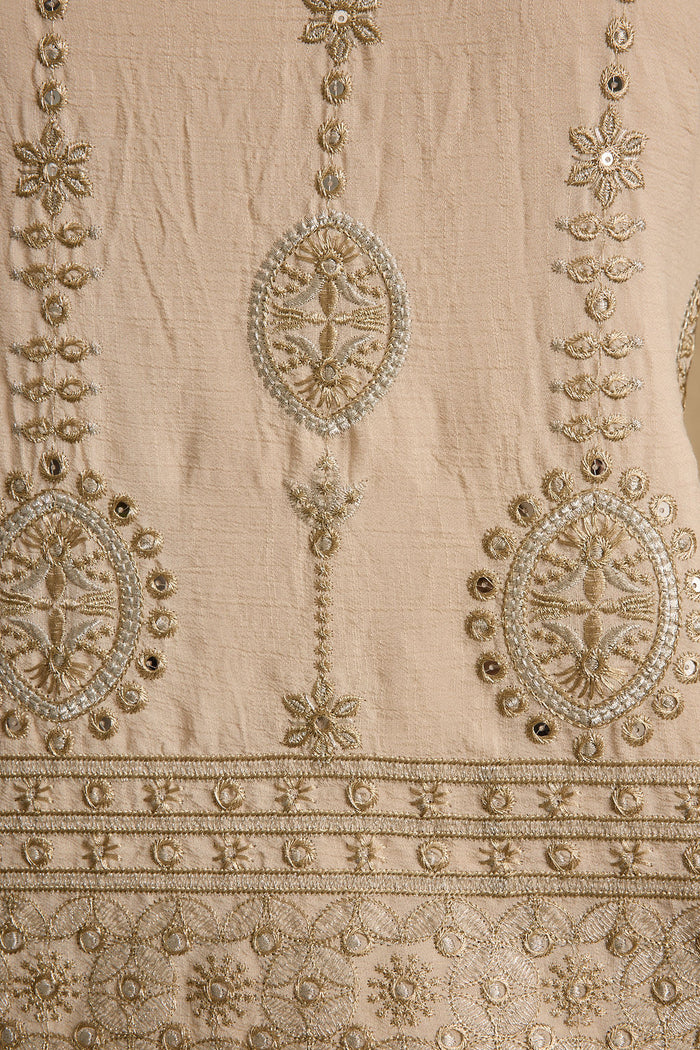 Additional view of the Soli Embroidered Linen Top from a different perspective.