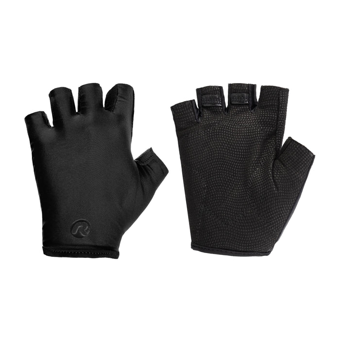 Rogelli Solid fietshandschoenen heren zwart.