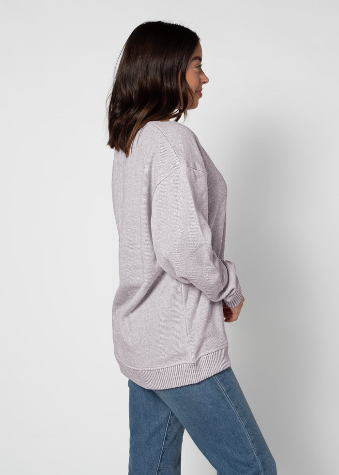South Carolina Gamecocks Women's Merlot Warm Up Crew Sweatshirt