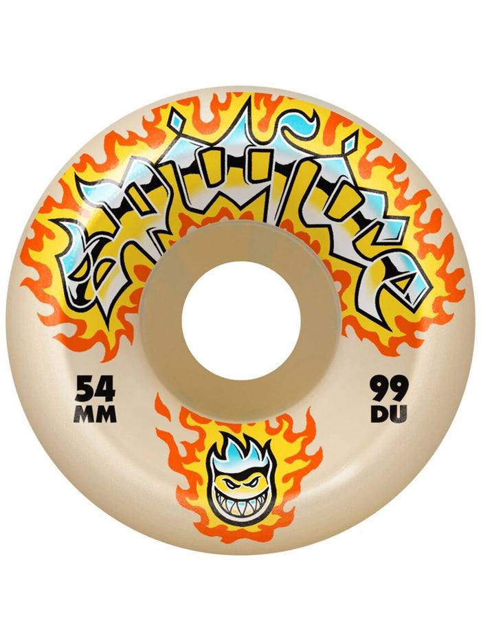 SPITFIRE FORMULA FOUR CHROME VENOM CONICAL FULL SKATEBOARD WHEELS