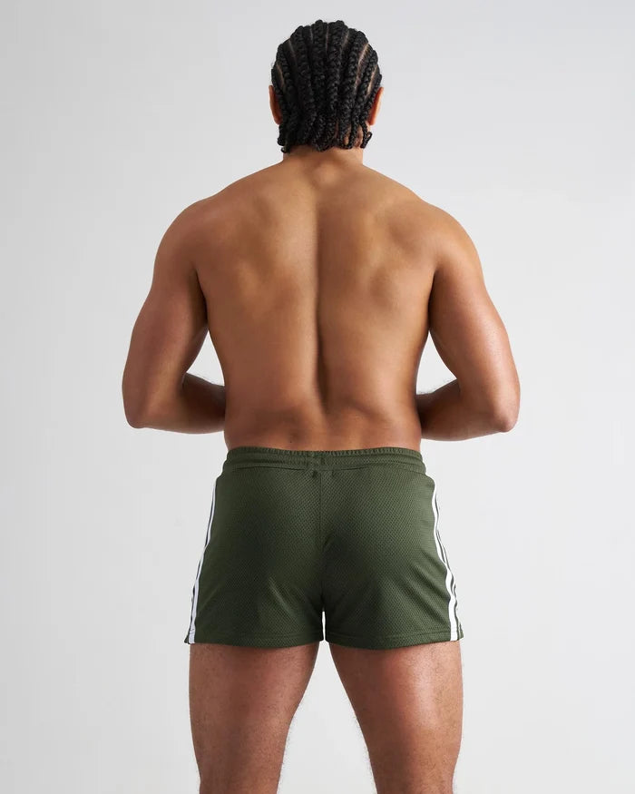 S.S.C. FRATERNITY 3" MESH SHORT