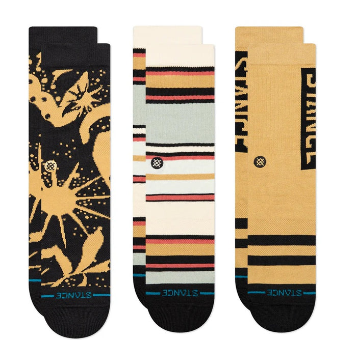 STANCE DUNES 3 PACK SOCKS