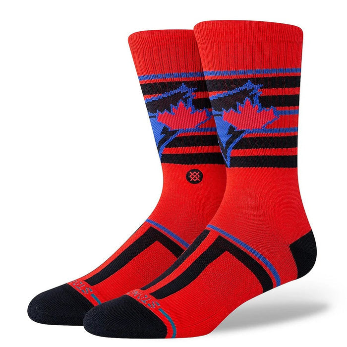 STANCE X MLB BLUE JAYS CITY CONNECT CREW SOCKS