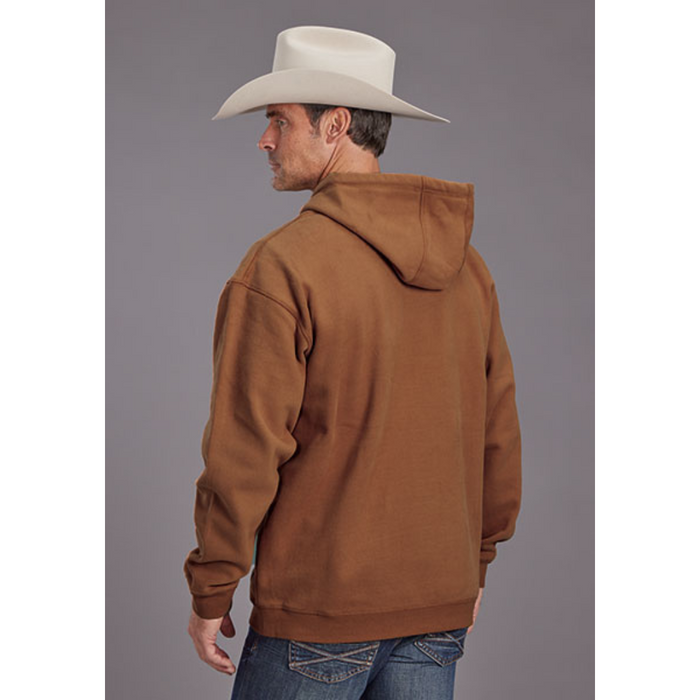Stetson Men's Horse & Rider Hoodie - Orange