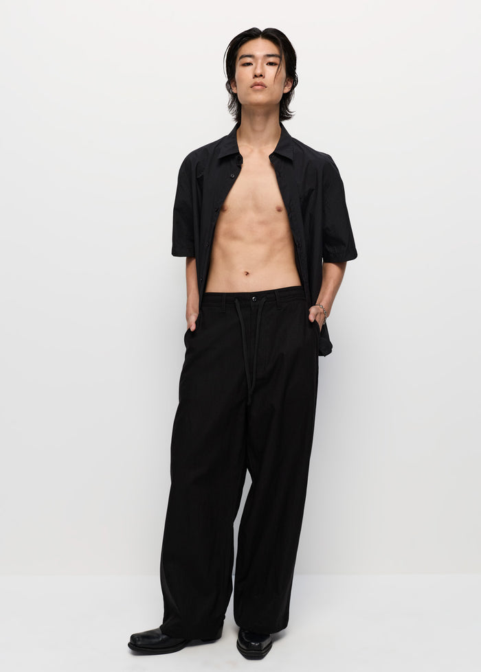 STRIPED DRAWSTRING PANTS
